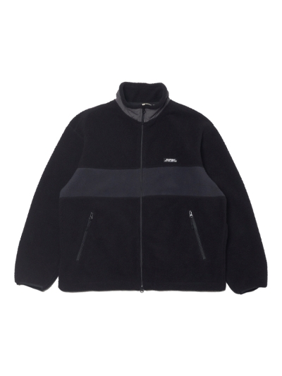 FARAHit@[[j FR0403-M1011  Fleece Stand Collar Zip Up Blouson[FINAL SALE]
