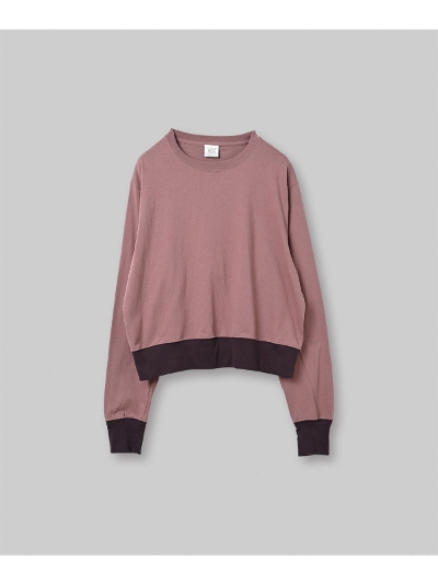 KHA:KIiJ[Lj MIL24FCS3422 BI-COLOR RIB T-SHIRTS