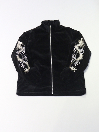 GOLD (S[hjGL15554 VELVETEEN SUKA TRACK JACKET