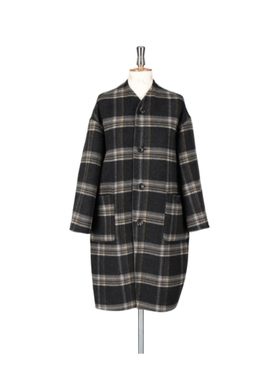 Gymphlex (WtbNX) JL-8982 MFW_REVERSIBLE COLLARLESS COAT 