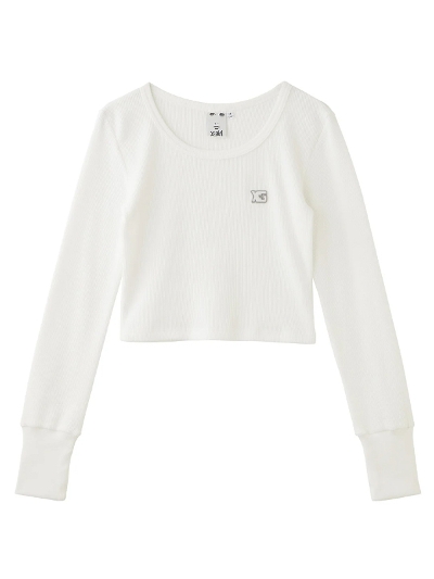 X-girl  (GbNXK[) 4582700299480  THERMAL COMPACT L/S TOP