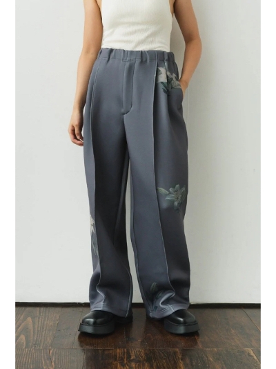 Knuth Marf (Nk[X}[t) KM24WA03  flower punch pants(unisex)
