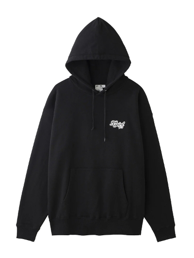 X-girl  (GbNXK[)4582700298643  X-girl FACE POSTER SWEAT HOODIE