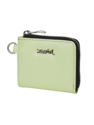 X-girliGbNXK[) 4582700101639  FAUX LEATHER ZIP MINI WALLET X-girl