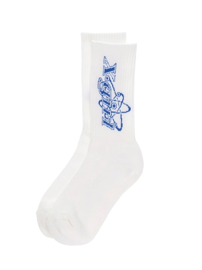 X-girliGbNXK[) 4582700101141 CHEMICAL SYMBOL LOGO RIB SOCKS X-girl