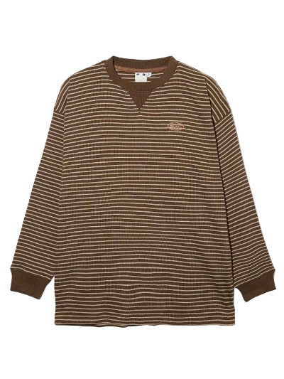 X-girliGbNXK[) 4582700098342  STRIPED LOOSE FIT TOP X-girl