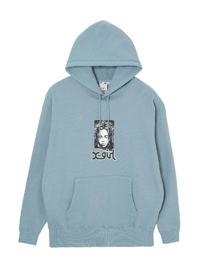X-girliGbNXK[) 105241012006  GRUNGE FACE SWEAT HOODIE X-girl