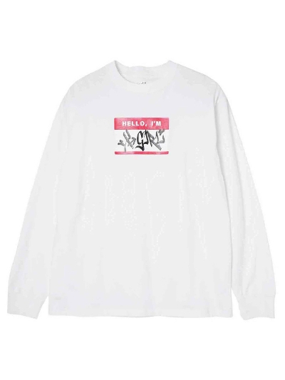X-girliGbNXK[) 105234011006 HELLO IM X-GIRL L/S TEE