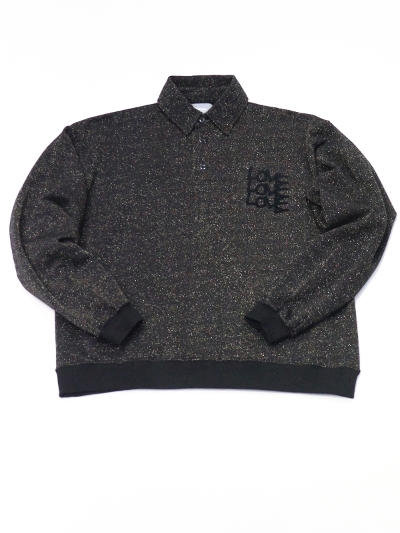 TODAY editionigDfCGfBVj24-2nd-15 "LOVE" Glitter Collered Sweat