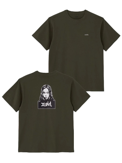 X-girliGbNXK[) 4582672391410 FACE S/S TEE X-girl
