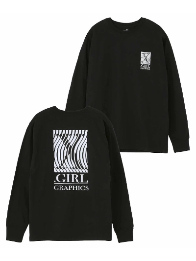 X-girliGbNXK[) 4570055159313 XGIRL GRAPHICS L/S TEE X-girl[FINAL SALE]