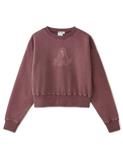 X-girliGbNXK[) 4582700299220 FACE PIGMENT DYED COMPACT SWEAT TOP