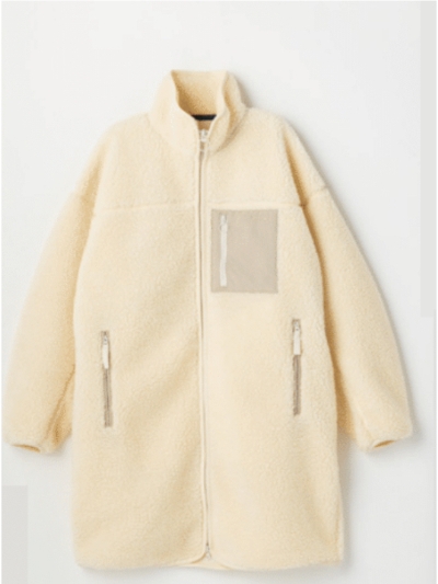 WILDTHINGSiChVOX) WTL24109IS FUFFY BOA STAND COAT