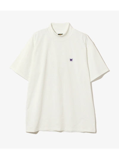 NEEDLESij[hY) QV360 S/S Mock Neck Tee - Poly Jersey