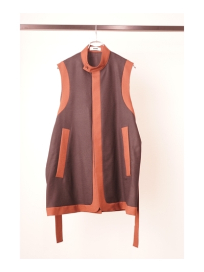 REVERBERATEio[oCgjREV-25SS-WC06 FRAME WAISTCOAT