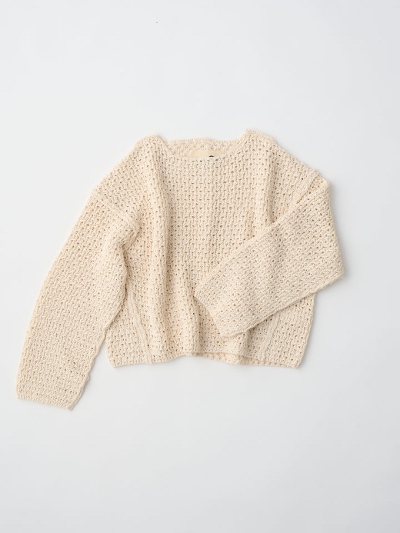 unfiliAtBj WVSP-UW110 double honeycomb mesh sweater