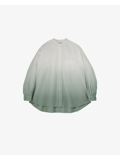 GraphpaperiOty[p[ jGU251-50002C Broad L/S Oversized Band Collar Shirt
