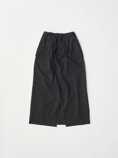 unfiliAtBj WVSP-UW125 washed & wrinkled cordlane maxi skirt