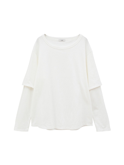 CLANE (Nl)  18105-1062 TEE LAYERED LONGSLEEVE TOPS