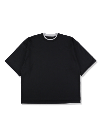 is-nessiCYlX) 25SS_08_1005SSCS02 W NECK LAYERED T-SHIRT