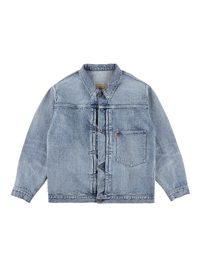 STANDARD CALIFORNIAiX^_[hJtHjAj OUDLA450  SD Denim Jacket S996 WWU Vintage Wash