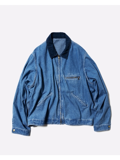 Unlikely(ACN[jU25S-18-0003 Unlikely Callfornian Work Jacket Denim