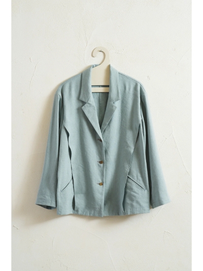archiiA[LjAS25-C1 SILK NEP JACKET