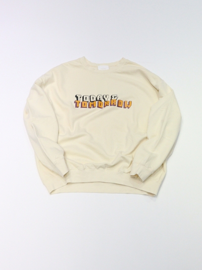 TODAY editionigDfCGfBVj24-3RD-07 TODAY ALPHABET #03 CN Sweat LS