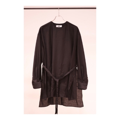 REVERBERATEio[oCgjREV-25SS-SH06 PULLOVER LONG SHIRT