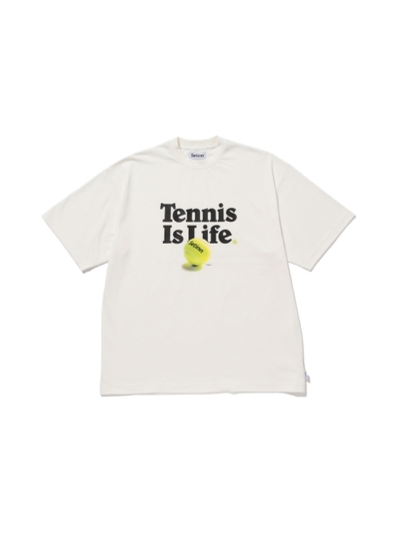 SetinniZbgCj25S-020 Tennis Is Life Tee