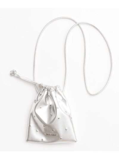 MAISON SPECIAL 21242615501 Studs Drawstring Mobile Tote Bag