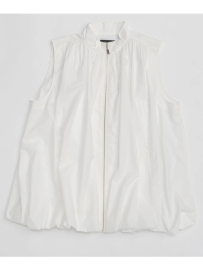 MAISON SPECIAL 21251315210 Balloon Silhouette Typewriter Tunic