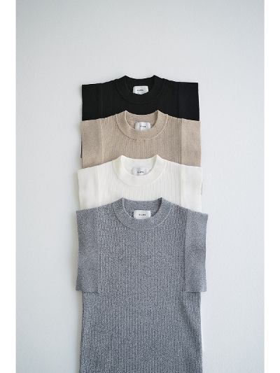 CLANE (Nl) 18106-2252 SQUARE SLEEVE KNIT TOPS