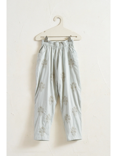 archiiA[LjAS25-D2 HAND EMBROIDERY PANTS