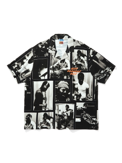 CITY COUNTRY CITYiVeB[Jg[VeB[) CCC-251W001  CITY COUNTRY CITY x LONNIE LISTON SMITH OPEN COLAR S/S SHIRTS