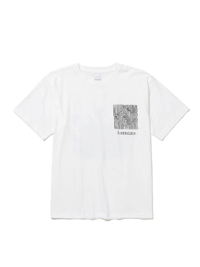 Sasquatchfabrix.iTXN@b`t@ubNX) 25SS-TS5-004 H/S T-SHIRT gill communication-Bh