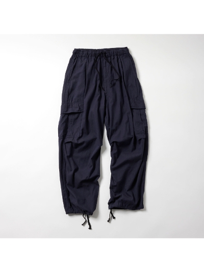 GOLD (S[h)   GL42526 AT DYE CHAMBRAY EASY CARGO PANTS