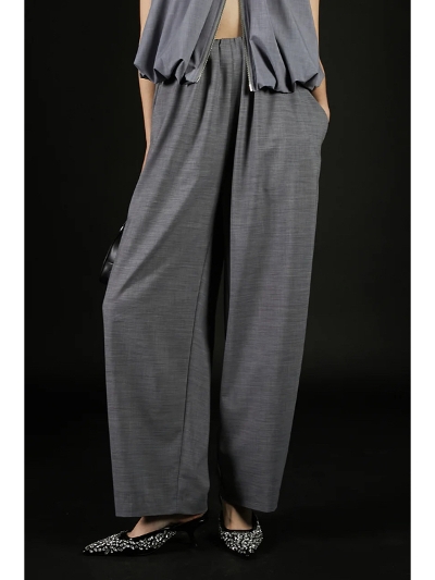 PRANK PROJECT (vN vWFNg)  31251465104 Front Gathered Easy Pants