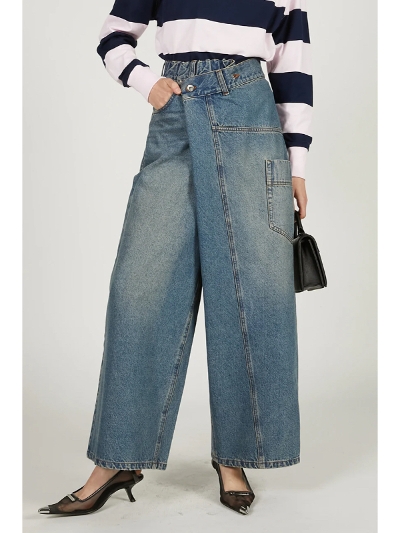 PRANK PROJECT (vN vWFNg)  31251466118 Deformed Baggy Denim Pants