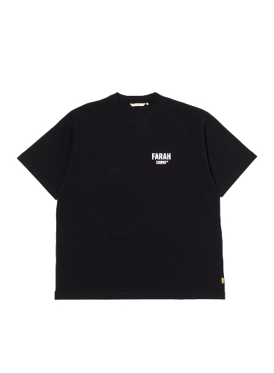 FARAHit@[[) FR0501-M3007 Printed Graphic S/S Tee gFARAH SOUNDh