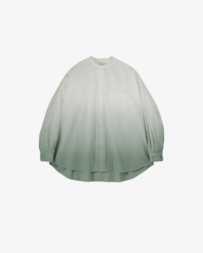GraphpaperiOty[p[ jGL251-5002C Broad L/S Oversized Band Collar Shirt