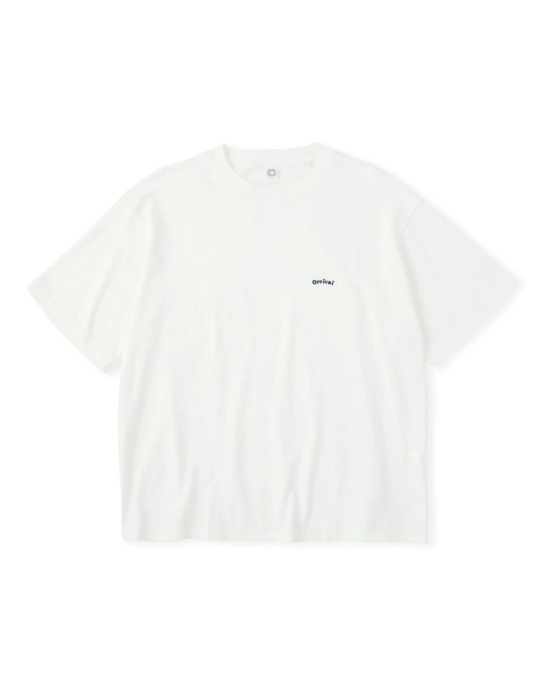 ORCIVALiI[VojOR-C0418 Women's Uneven Jersey Embroidery T-shirt