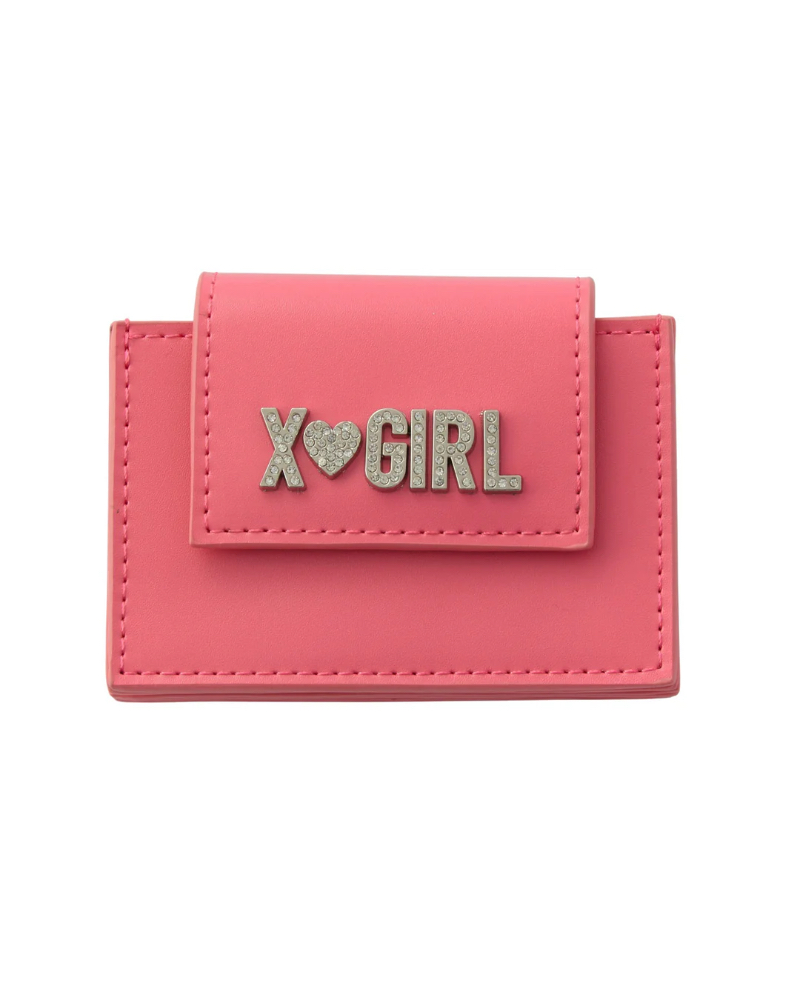 X-girliGbNXK[) 4582700439466 RHINESTONE LABEL CARD CASE