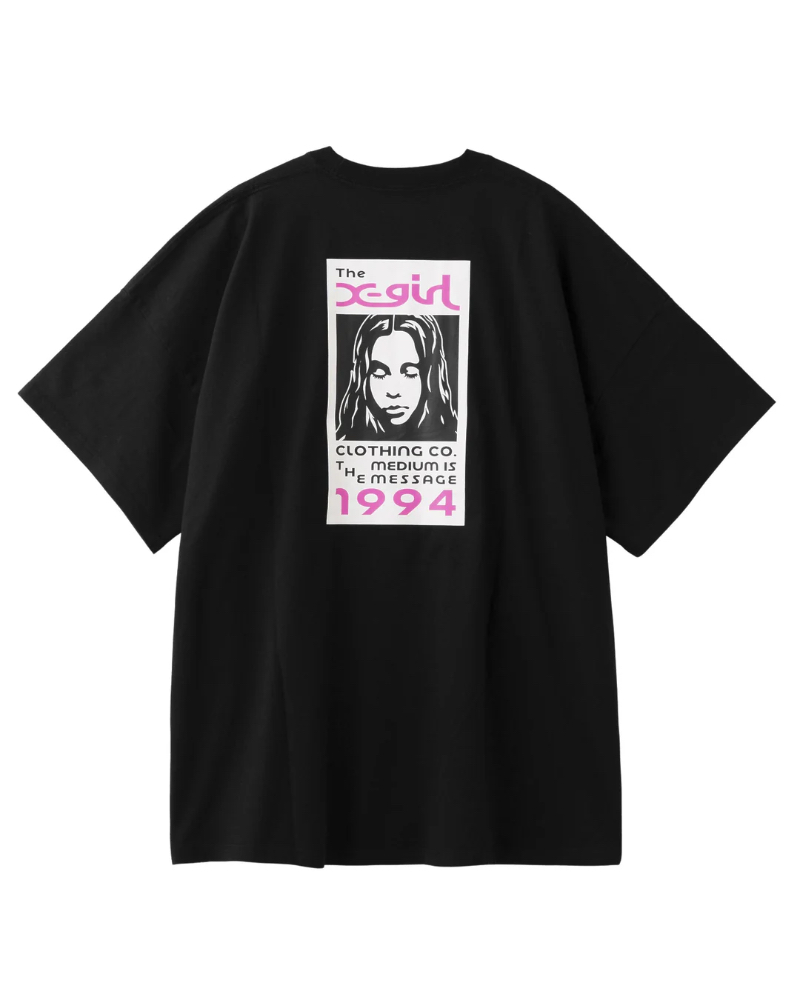 X-girliGbNXK[) 4582700438599 BOX LOGO AND FACE S/S BIG TEE DRESS