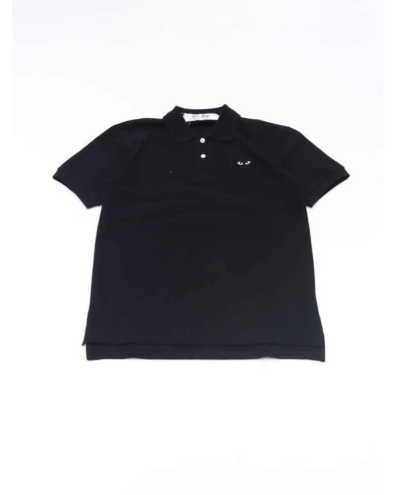 PLAY Comme des Gar&#231;onsivC RfM\jAX-T066-051 POLO BLACK EMBLEM