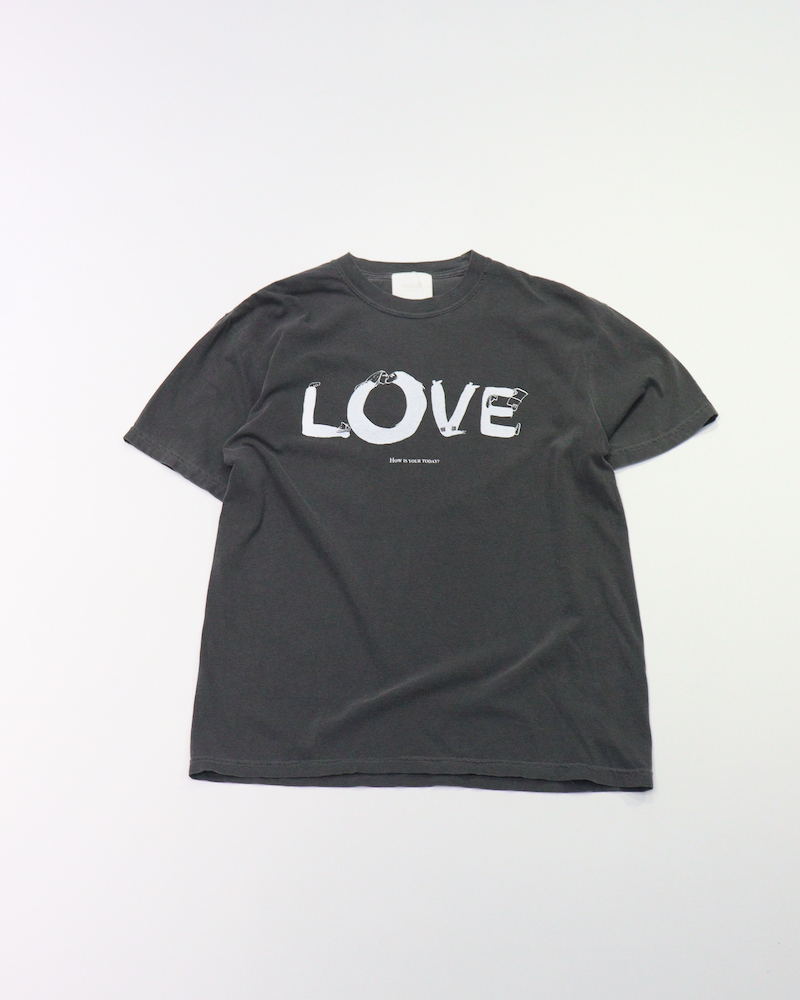 TODAY editionigDfCGfBVj 25-1ST-02  "LOVE" SS TEE
