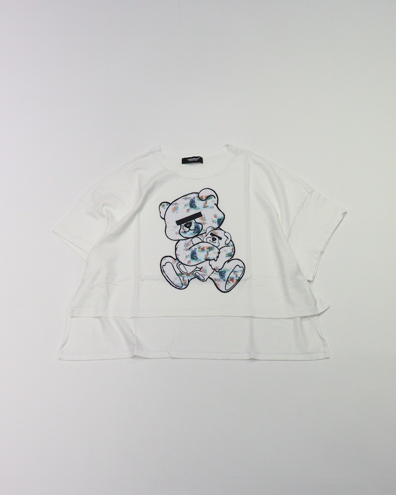 UNDERCOVERiA_[Jo[jUC1E8808-2   FRONT SHORT WIDE TEE KIEV BEAR
