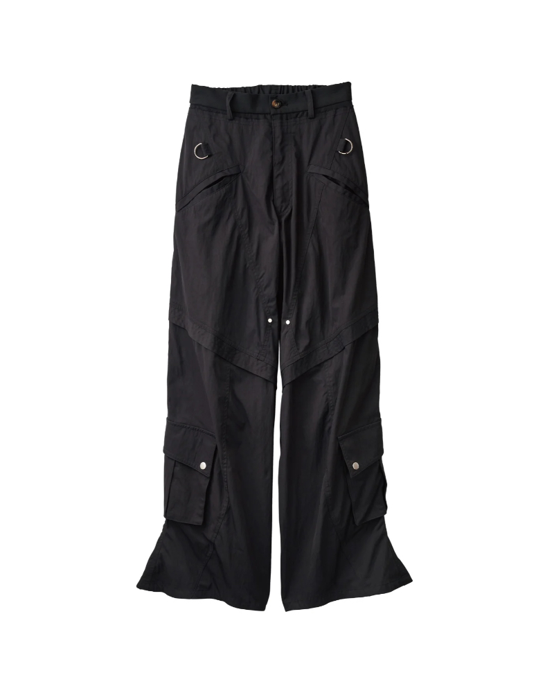 Knuth Marf (Nk[X}[t) KM25SUG07 docking nylon pants(unisex)