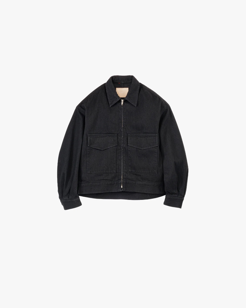 GraphpaperiOty[p[ jGL253-20057RB Selvage Denim Zip Jacket