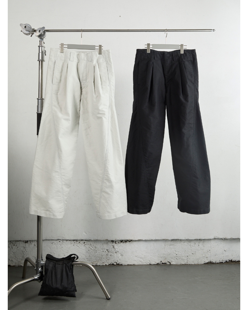 NVRFRGTilo[tH[QbgjNF252P03 TUCKED WIDE LEG TROUSERS